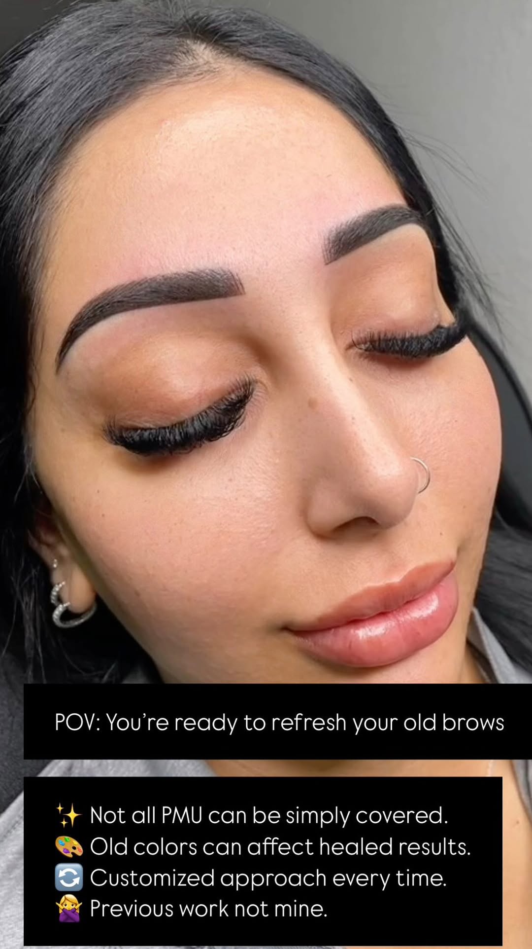 Permanent Eyeliner result by Brow Lounge